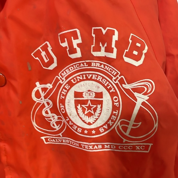 Vintage Champion running man tag button down UTMB medical jacket - Picture 4 of 5